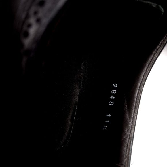 To Boot New York Adam Derrick Mens Shoes Brogue Cap Toe Black 11.5 - Picture 8 of 12